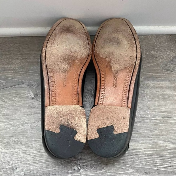 Men’s Cole Haan Slip on Tassle Dress Shoes Loafers 10.5 D Black - Picture 4 of 5